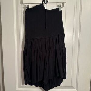 Wild Fable Black Textured Top